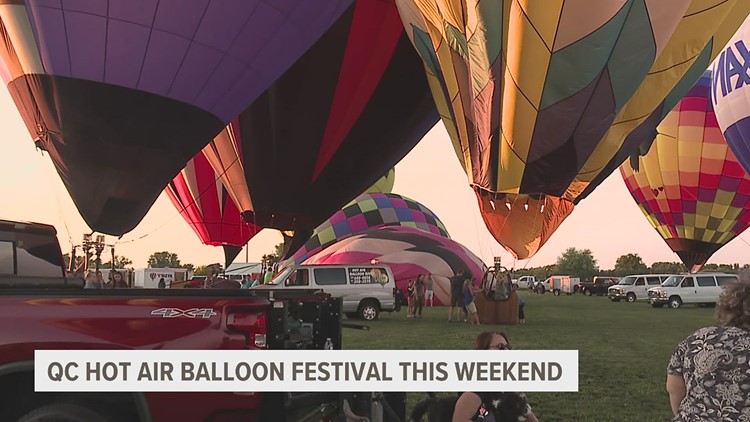 QC Hot Air Balloon Festival kicks off Friday night