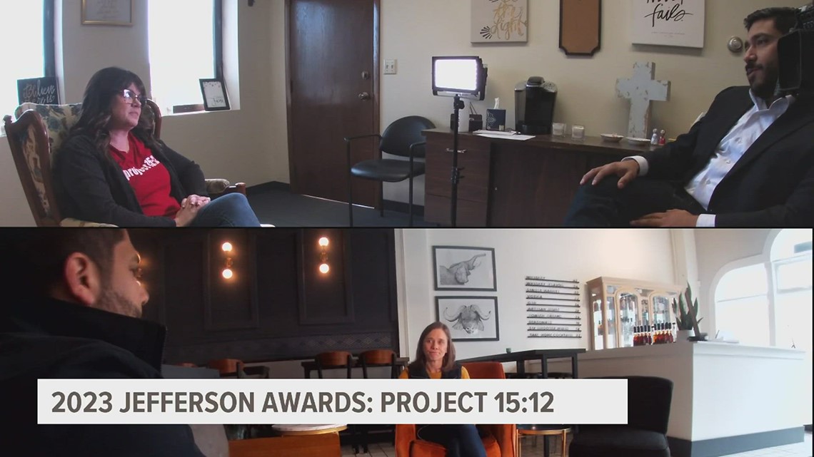 2023 JEFFERSON AWARDS: Project 15:12 helping people who have fallen on hard times