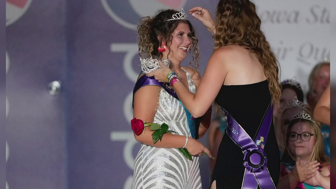 Eastern Iowa 'rules' state fair: 2023 queen and first runner-up hail from area