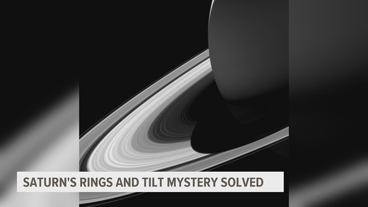 Scientists believe they discovered why Saturn's rings are tilted | TRENDING