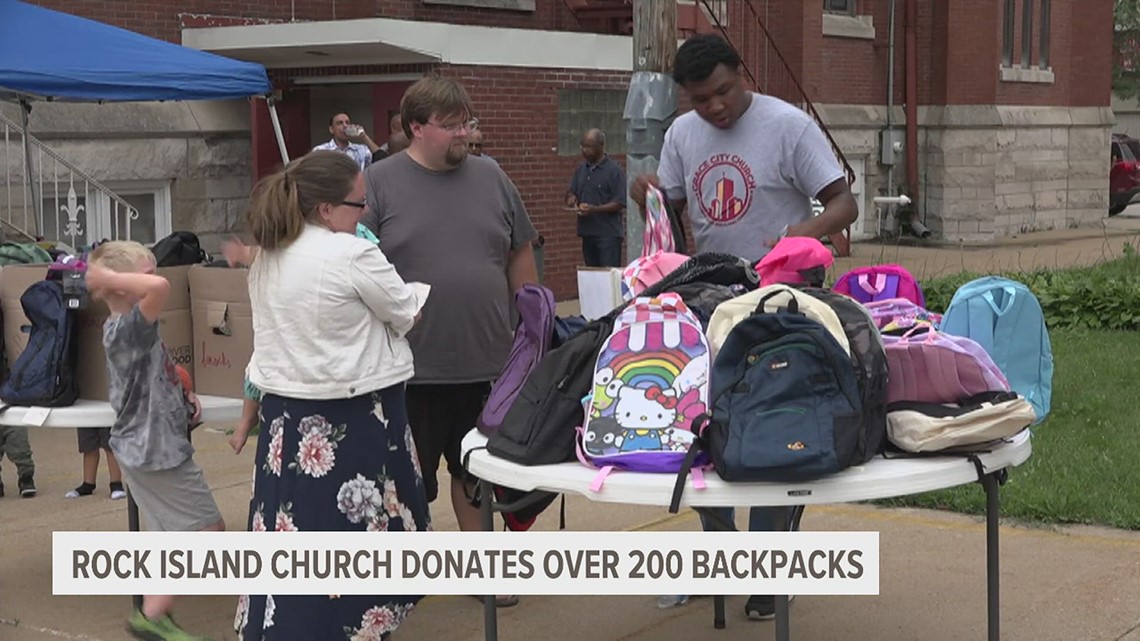 Rock Island church supporting students through school supply donation giveaway