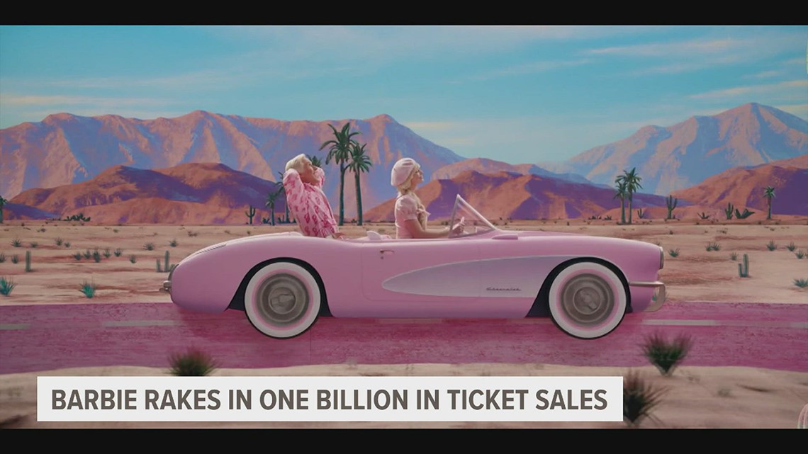 Barbie movie continuing to make waves, setting $1 billion record