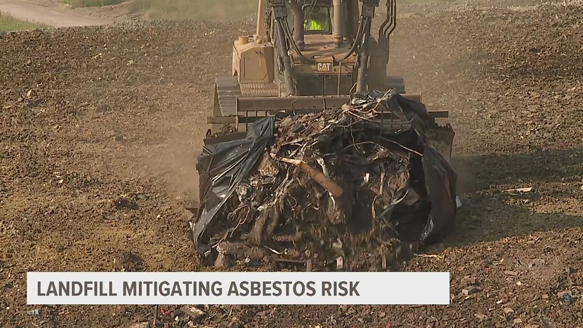 Scott County Waste Commission mitigating asbestos risk from rubble of Davenport collapse