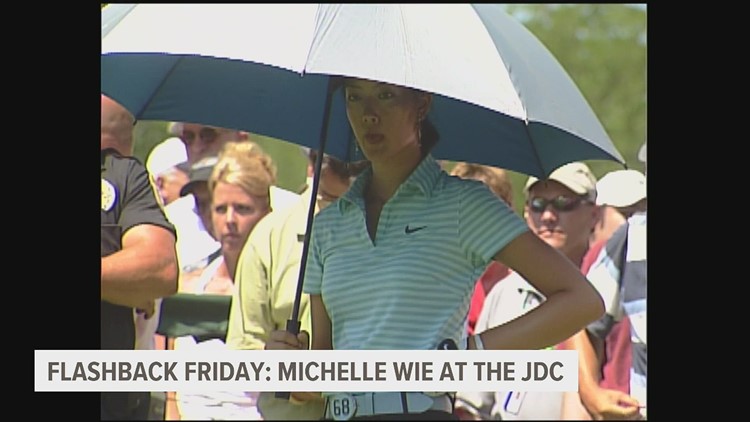 Flashback Friday: Michelle Wie at the John Deere Classic