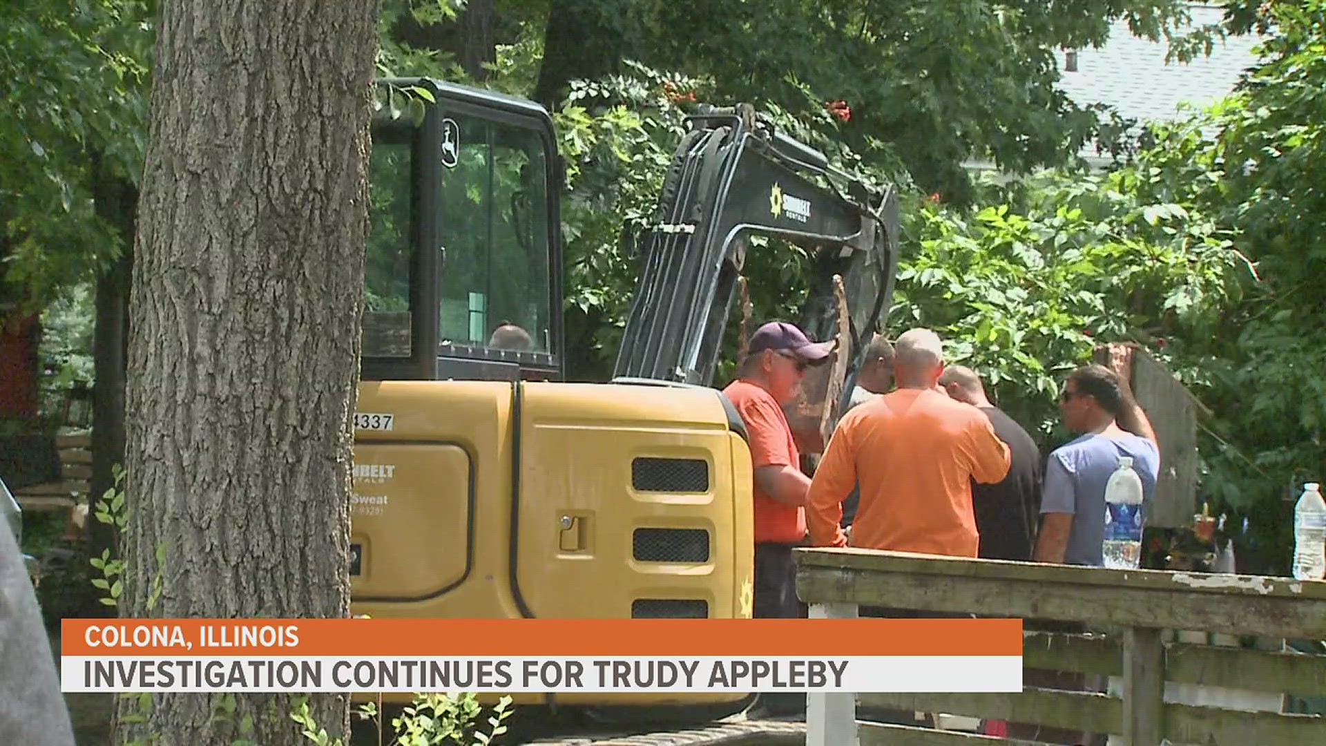 The cold case of Trudy Appleby continues this week as police enacted a search warrant on a property of interest.