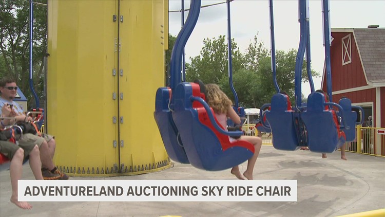 Adventureland Resort auctioning off another piece of park history for charity