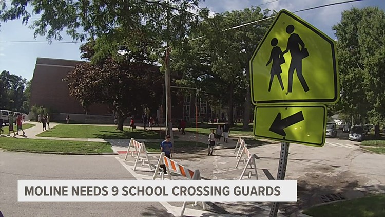 City of Moline in need of school crossing guards