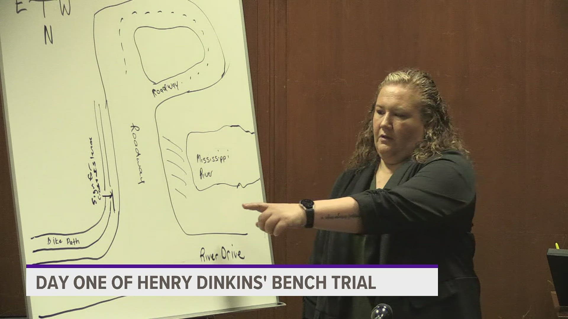 The trial of Henry Dinkins began Thursday in Scott County.
