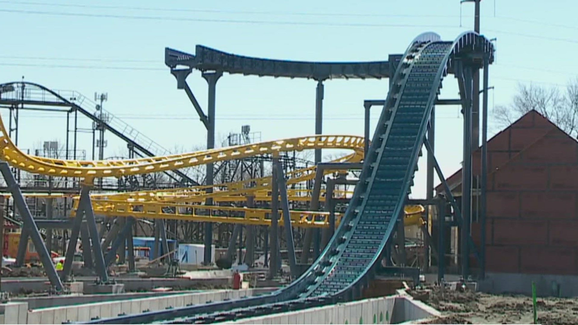 The "Super Flume" can sit six people instead of four.
