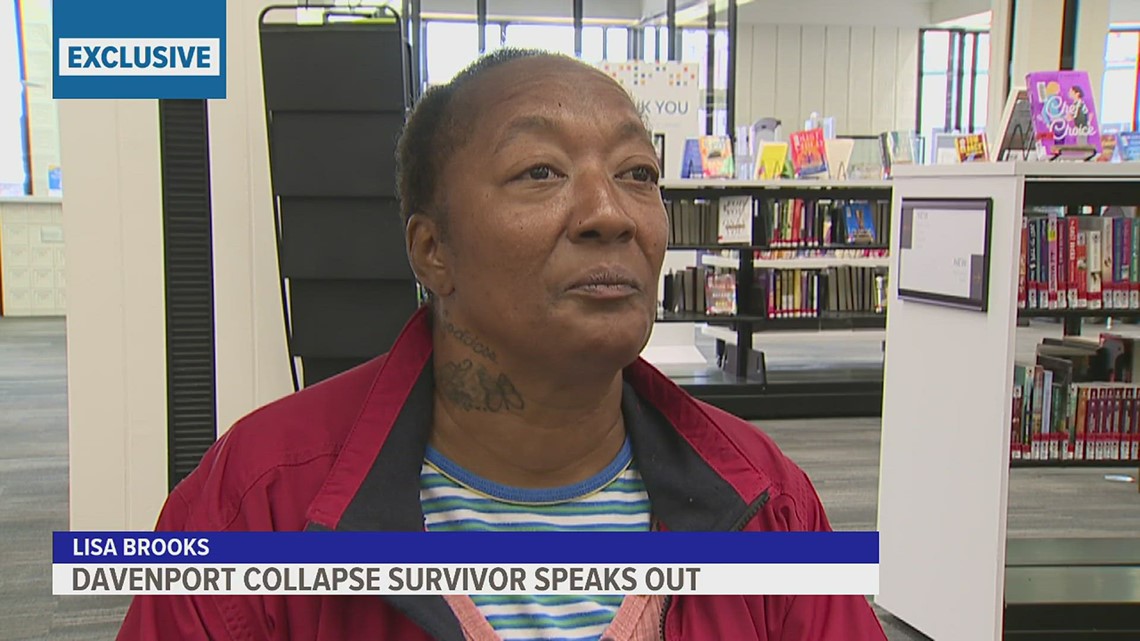 Survivor of Davenport collapse speaks out | News 8 Now