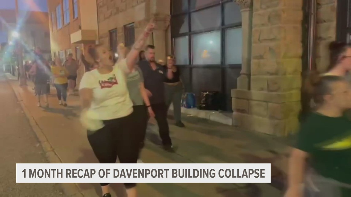 One month since the deadly apartment collapse in Davenport