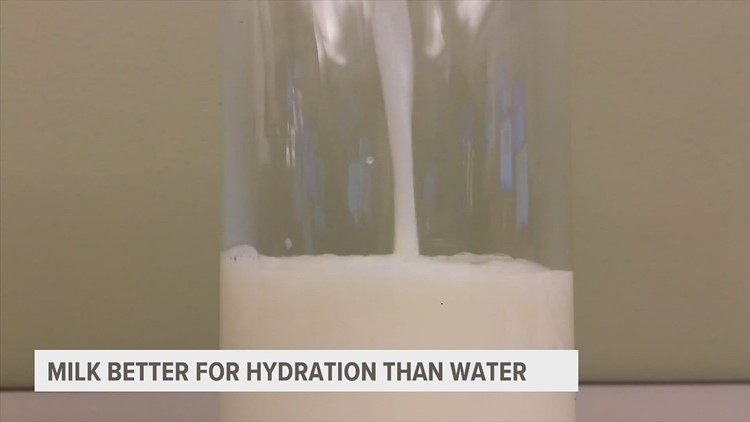 New international research shows whole milk better for hydration than water