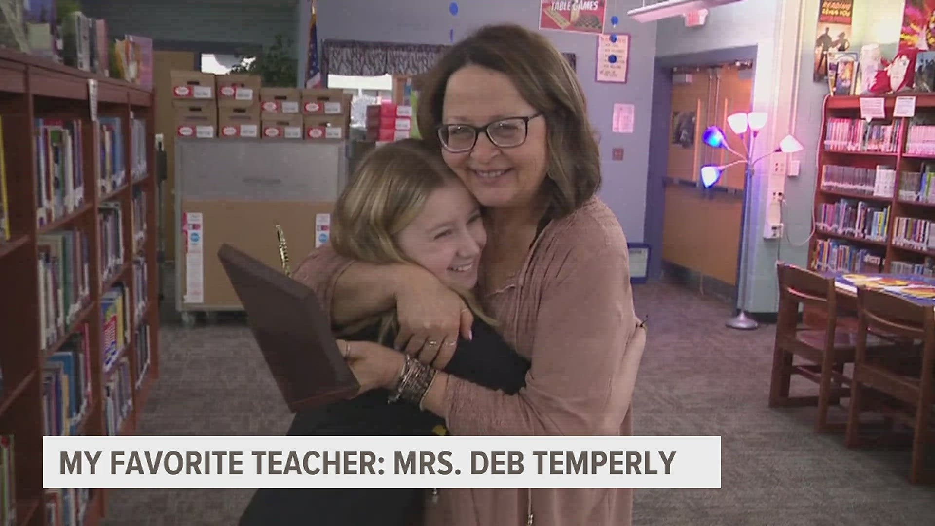 Deborah Temperly has worked in the Bettendorf district for 13 years, but has a unique role to help students across the entire middle school.
