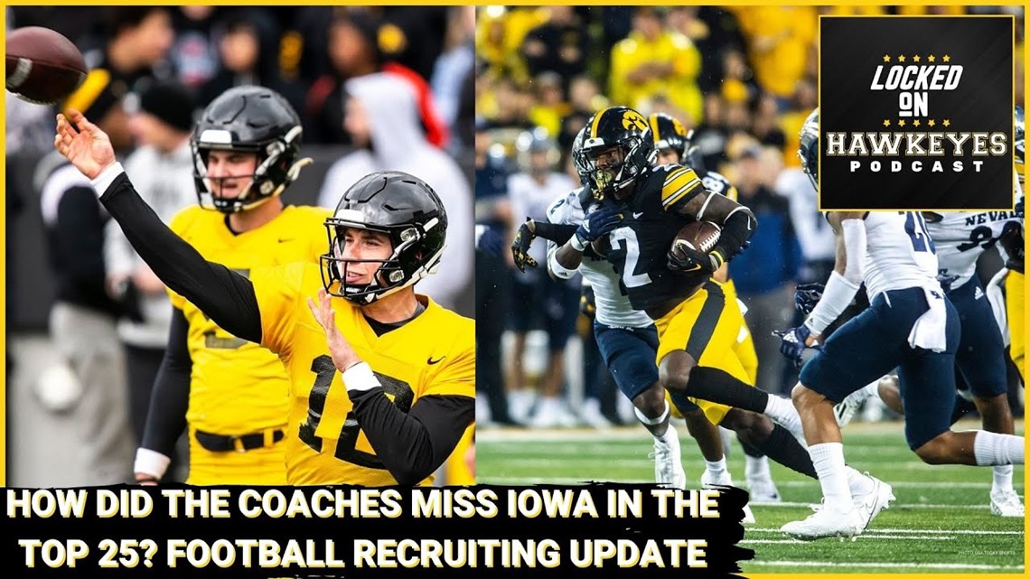 Iowa football not in Coaches Top 25, Hawkeye Football recruiting with Brian Smith