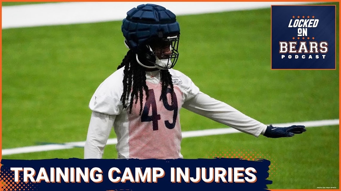 Chicago Bears training camp injuries on offensive line, defense starting to cause concern