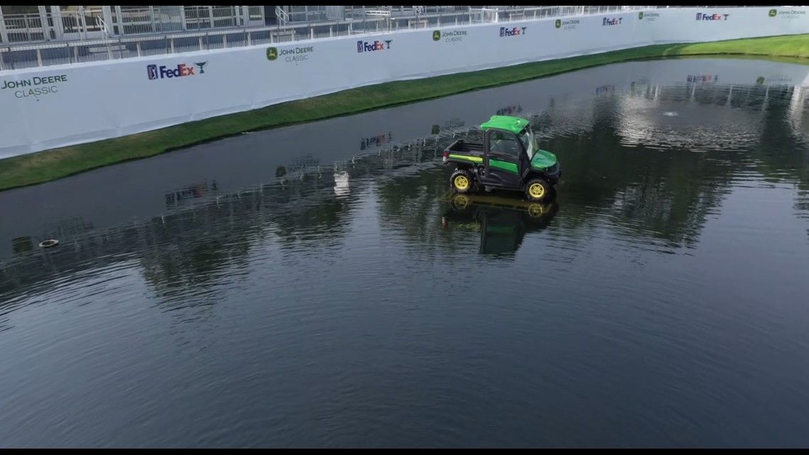 WATCH: Meet the high schoolers who built the JDC's floating gator
