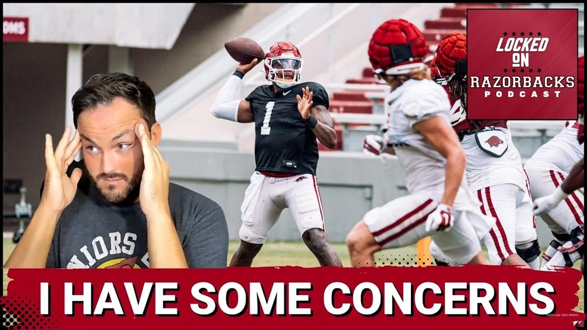 Sam Pittman Has Some Concerns With His Team After 1st Scrimmage - Razorback Football