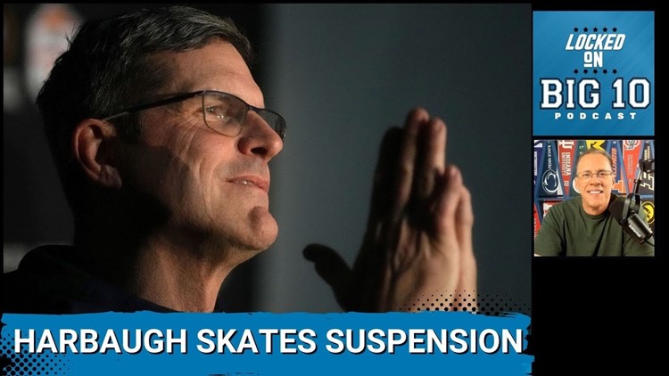 Harbaugh Will Not Be Suspended in 2023.  What Happened?