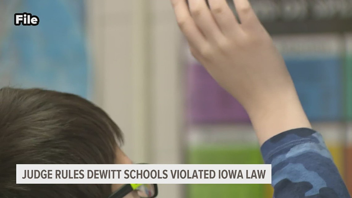 WATCH: Judge says DeWitt schools violated law, must pay nearly $20,000
