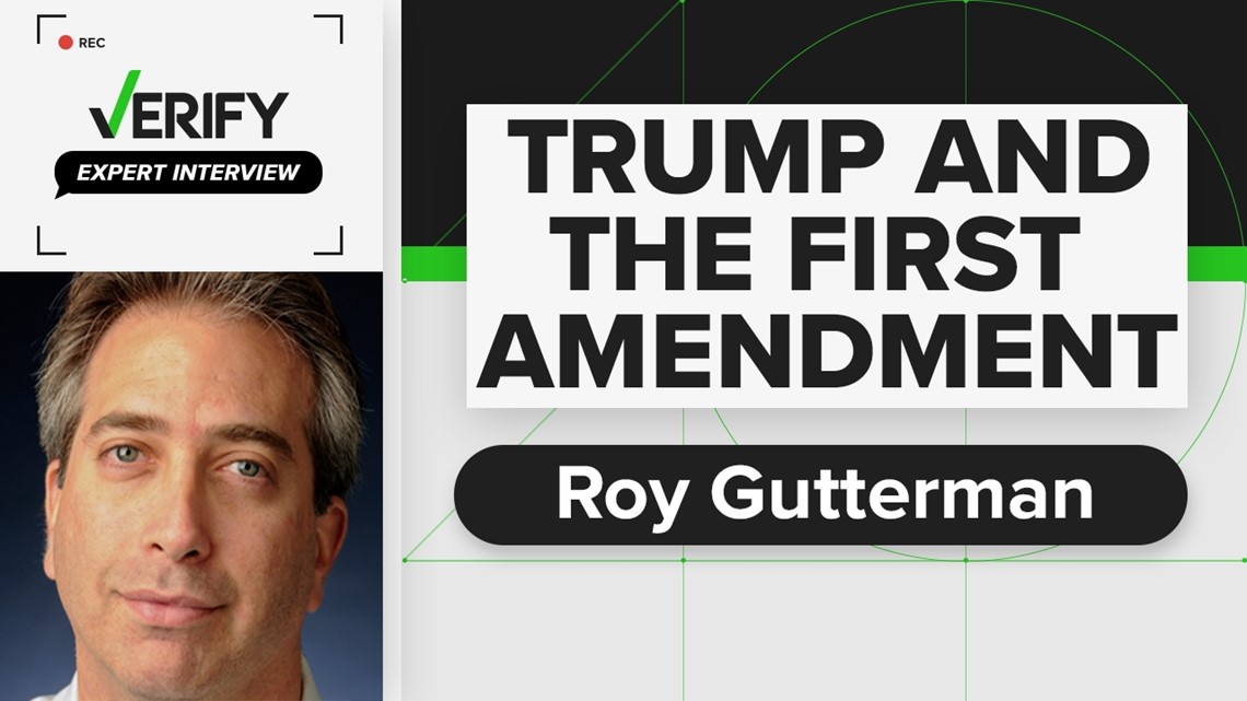Trump and the First Amendment| Expert Interview with Roy Gutterman, Director, Tully Center for Free Speech, Syracuse University