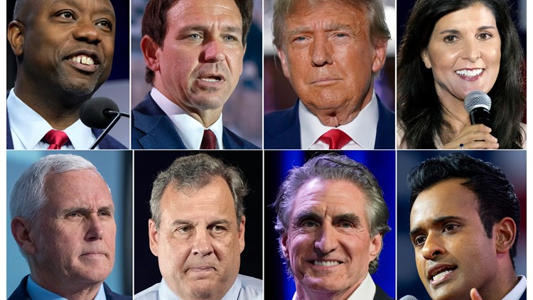 Who's in, who's out: A look at which candidates have qualified for the 1st GOP presidential debate