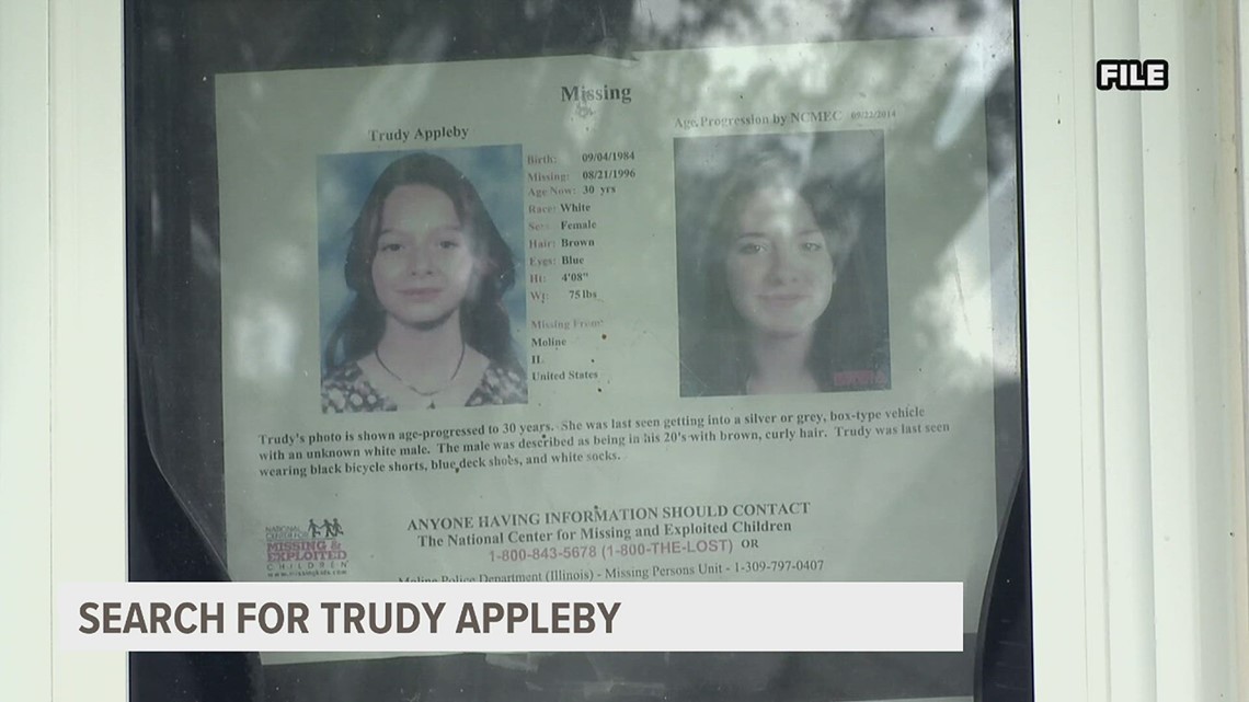 Search warrant executed in Trudy Appleby case, vigil to take place