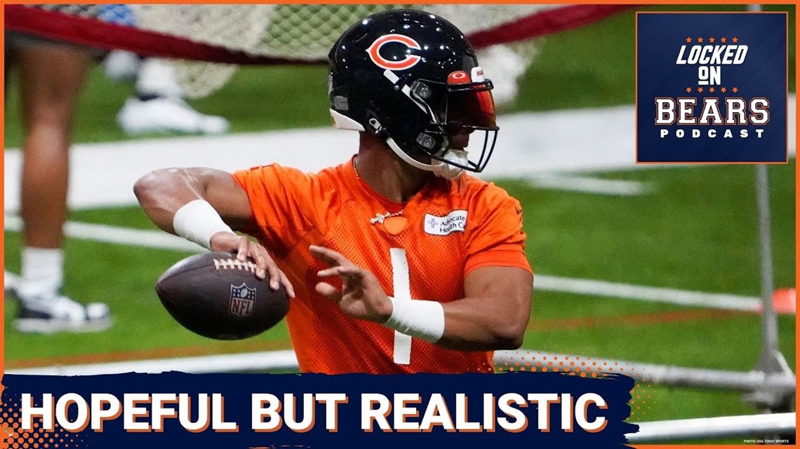 Does the Justin Fields hype train need to slow down? | Chicago Bears training camp update