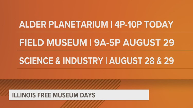 Illinois museums offering free admission this week